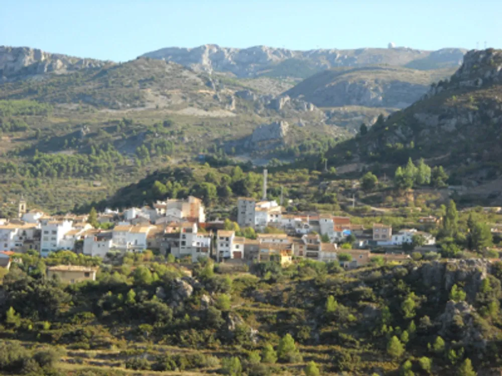 Confrides en la Sierra de Aitana