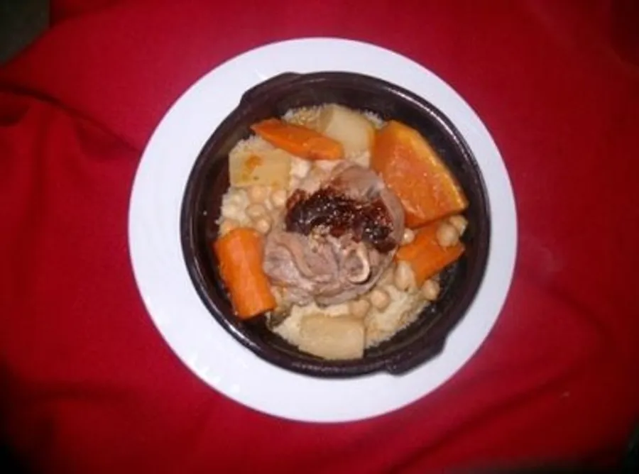 Cuscús del restaurante