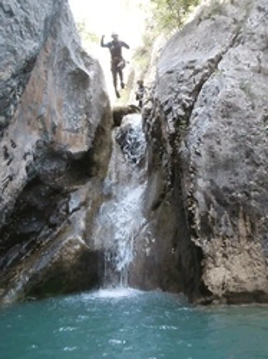 Descenso por el cauce del barranco de Guadalest