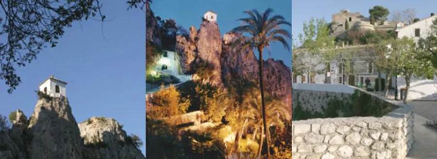 Vista panorámica de Guadalest
