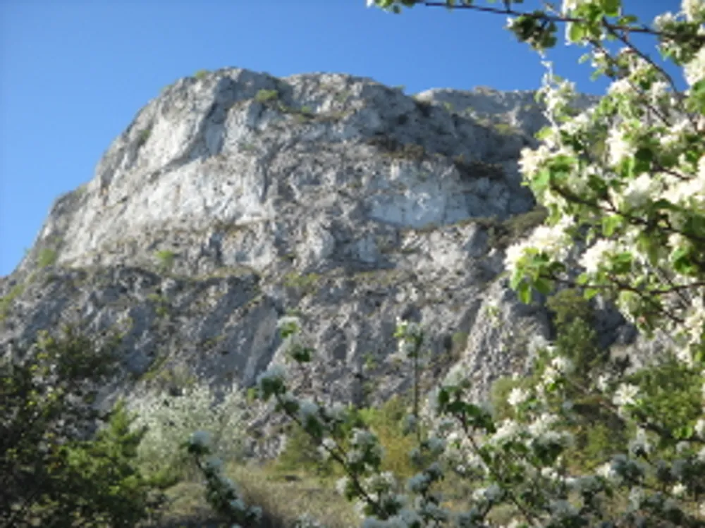 Vistas de la Sierra de Aitana en la ruta de la Font de l’Arbre