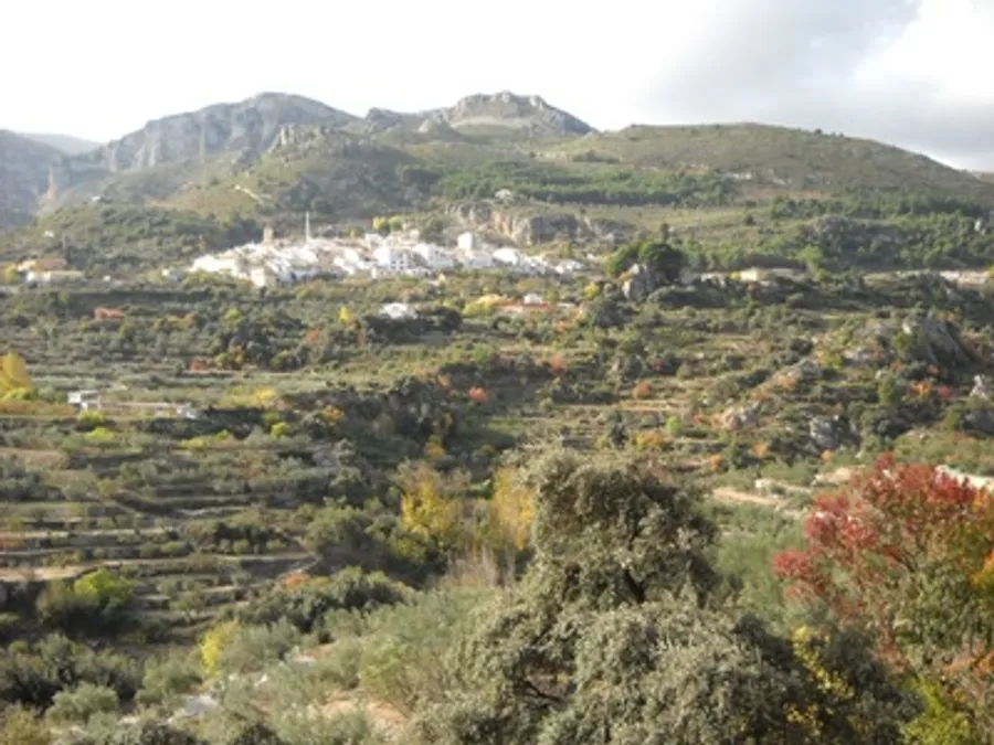 Paisaje de la Sierra de Aitana