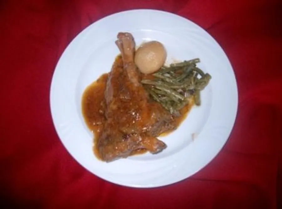 Paletilla de cordero al horno con patatas