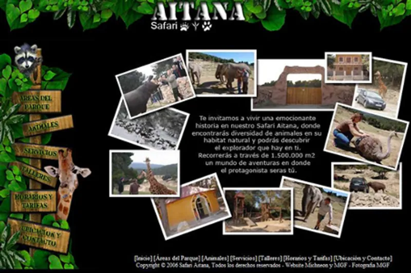 Safari Aitana, parque de animales